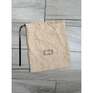 Authentic Drawstring Gucci Dust Bag 13” By 11”